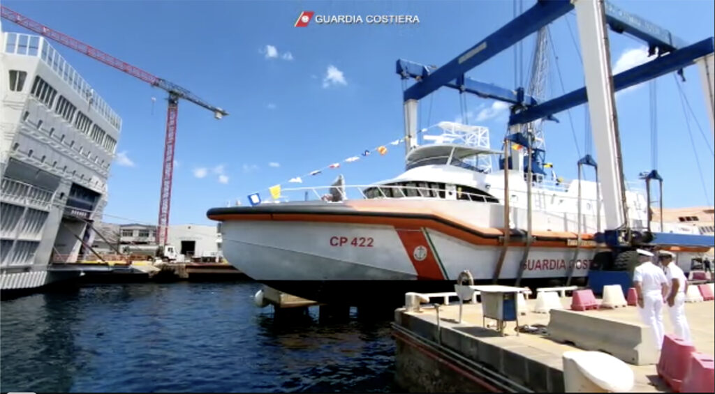 Italian Coast Guard Launches The Cp Aurelio Visalli Horizon