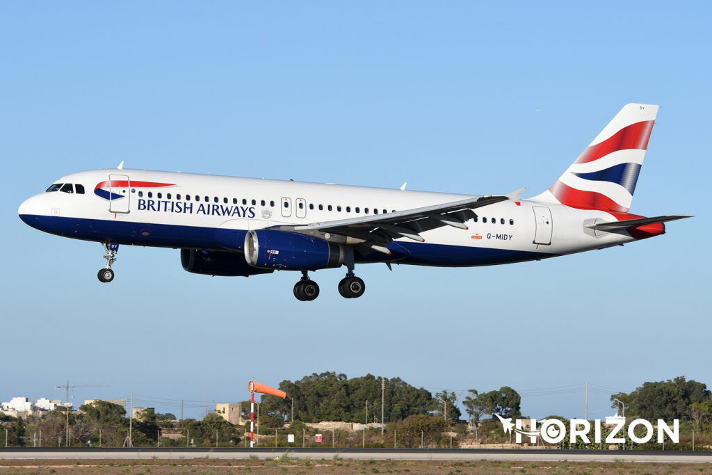 British Airways Airbus A G Midy Horizon