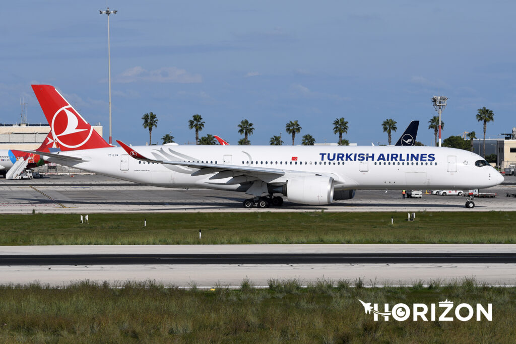 Turkish Airlines Airbus A Tc Lga Horizon