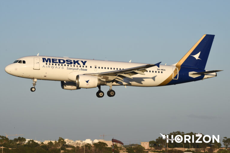 Medsky Airways Airbus A320 214 9H MSA Horizon