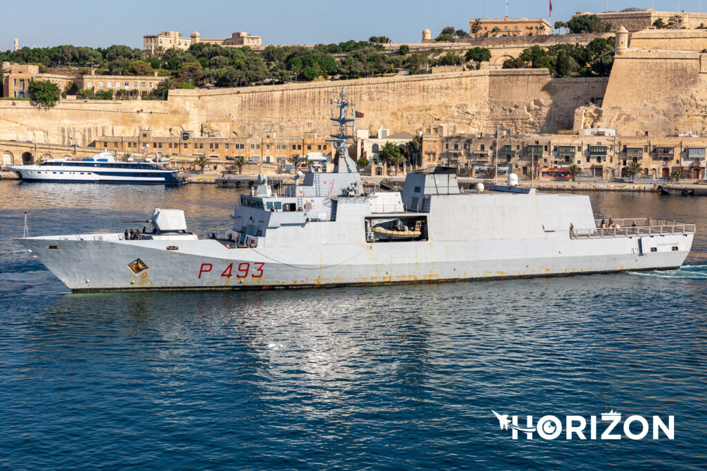 Italian Navy ITS Comandante Foscari (P493) — Horizon