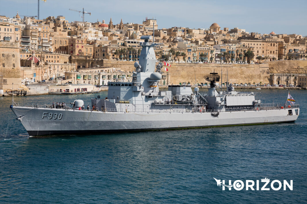 Visit on the Belgian Navy Karel Doorman-class frigate Leopold I — Horizon