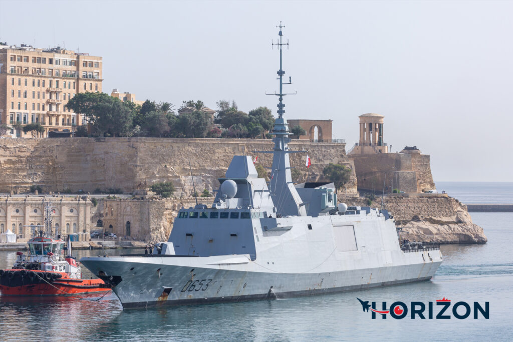 Visit on the French Navy Aquitaine-class frigate FS Languedoc — Horizon