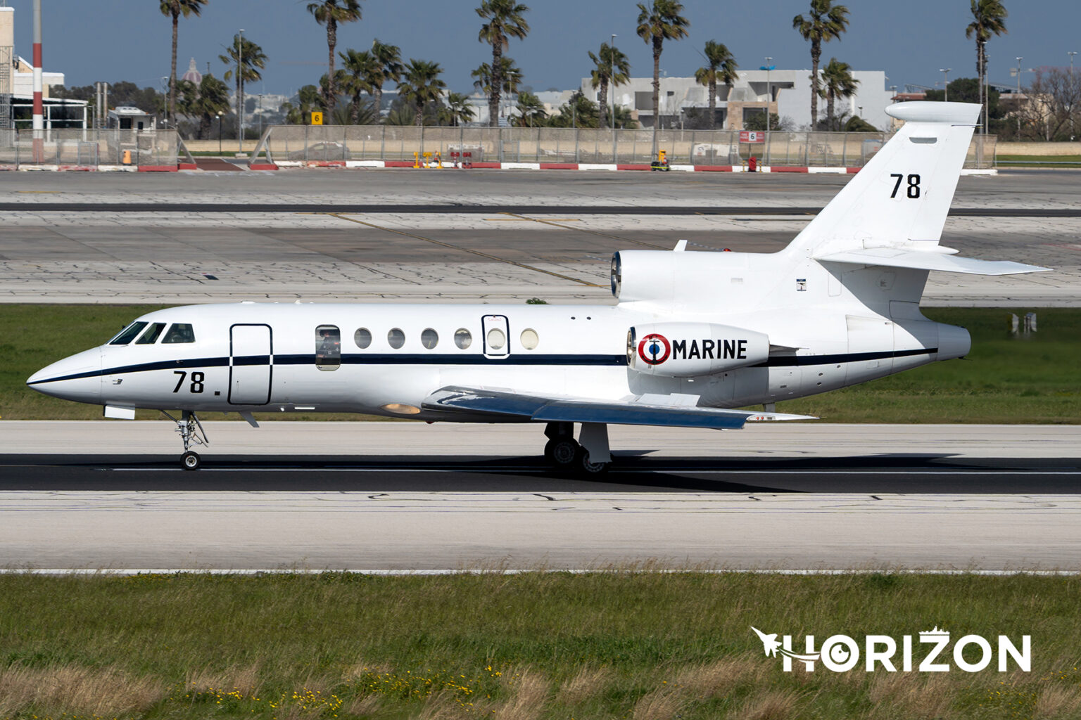 French Naval Aviation Dassault Falcon 50 078 — Horizon