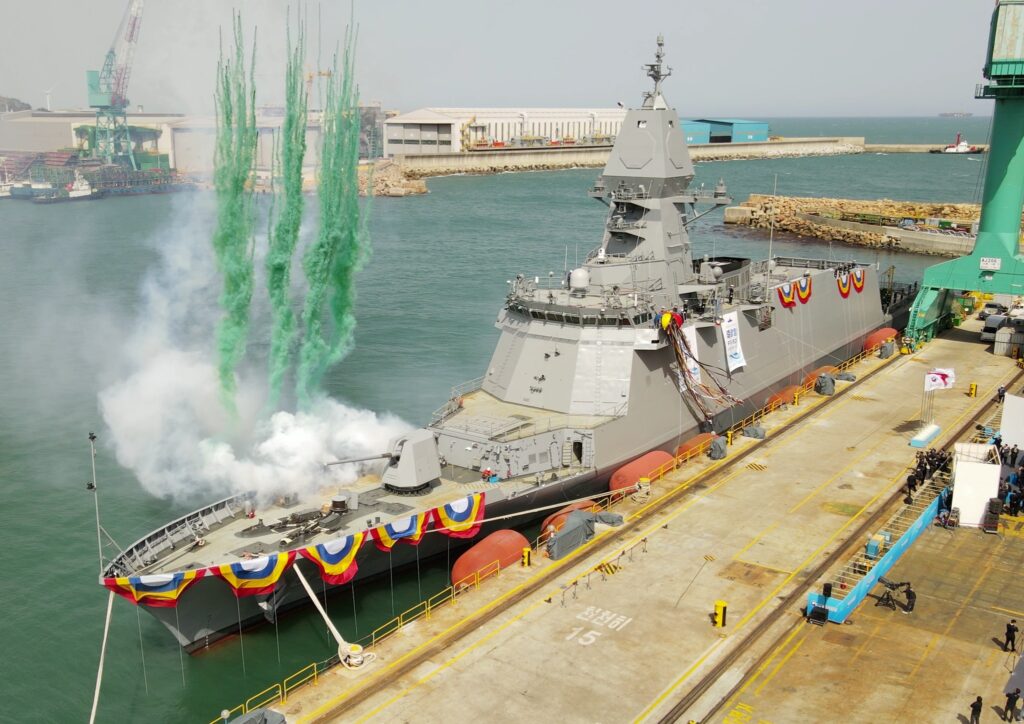 First Ulsan-class Batch III frigate is launched by South Korea — Horizon