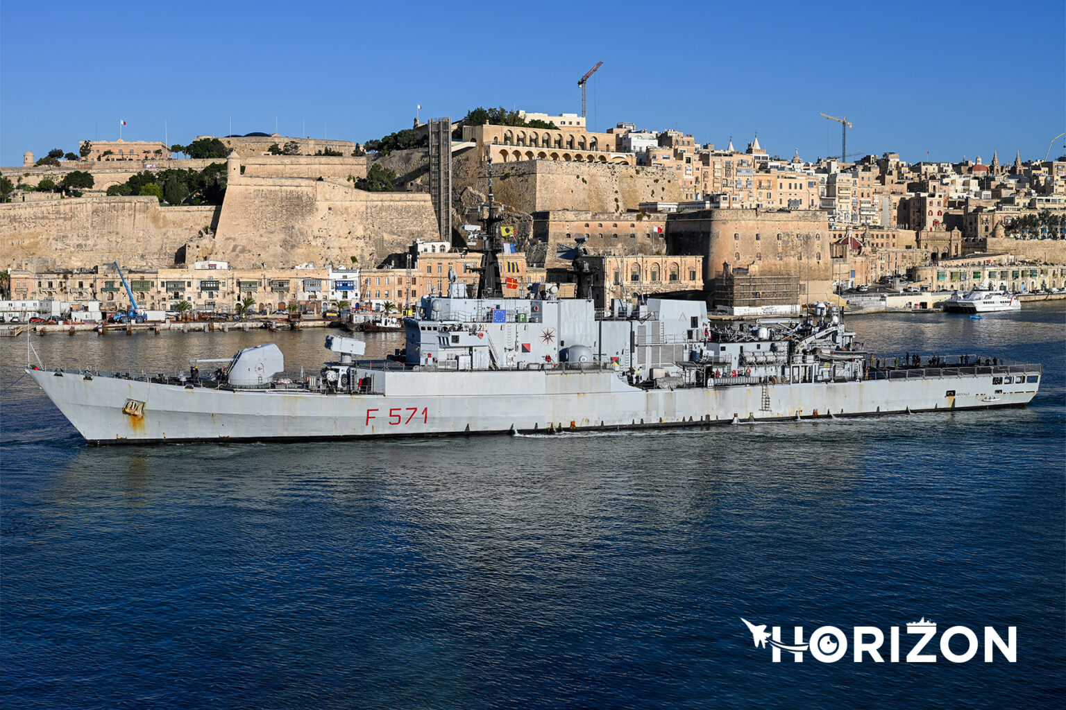 Italian Navy ITS Grecale (F571) — Horizon