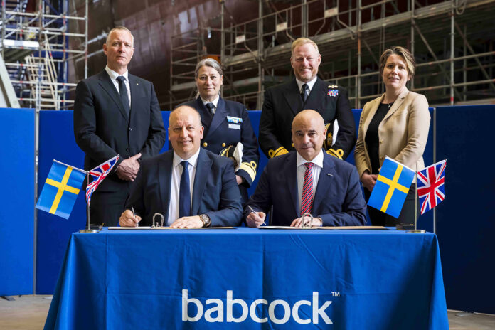 Babcock and Saab collaborating to build new surface combatants
