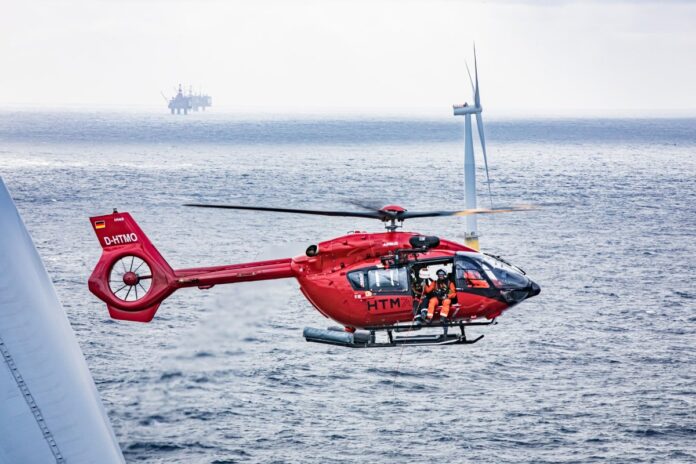 HTM orders up to three Airbus H145's for offshore wind operations
