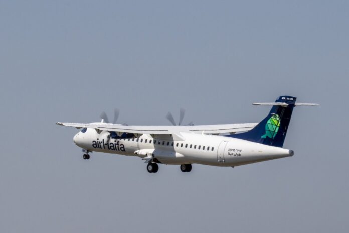 Startup airline airHaifa receives first of two ATR 72-600