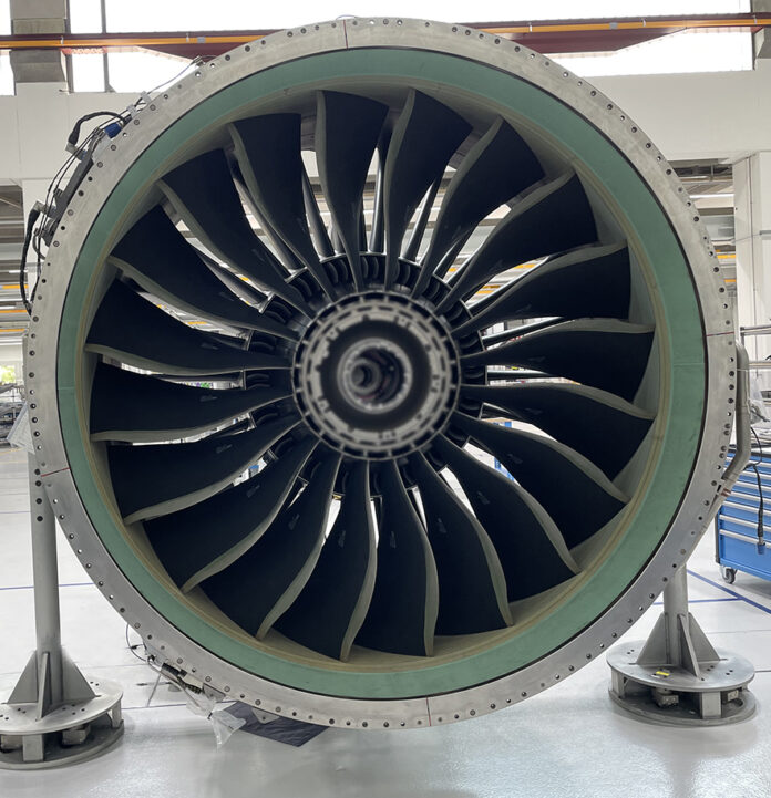 Pratt & Whitney and SR Technics announce first GTF engine induction