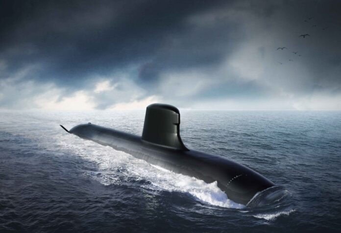 Sea trials of the Tourville nuclear attack submarine