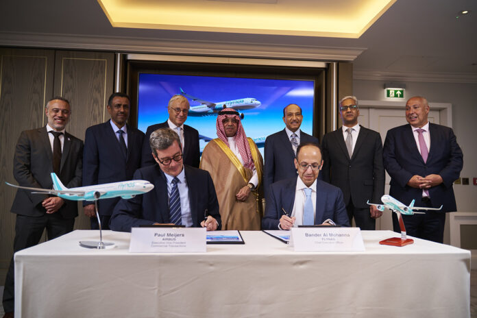 flynas signs agreement for additional 90 Airbus aircraft