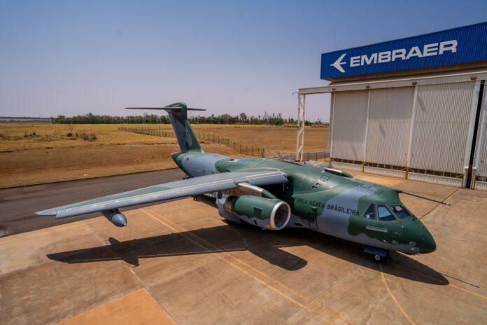 Embraer delivers the seventh C-390 to the Brazilian Air Force