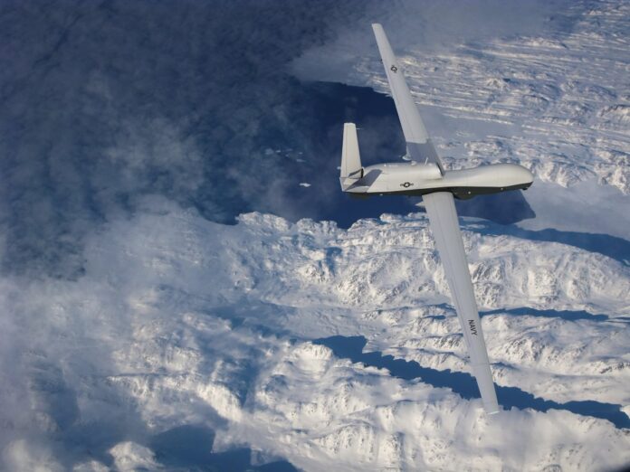 Northrop Grumman demonstrates MQ-4C Triton over Arctic Ocean