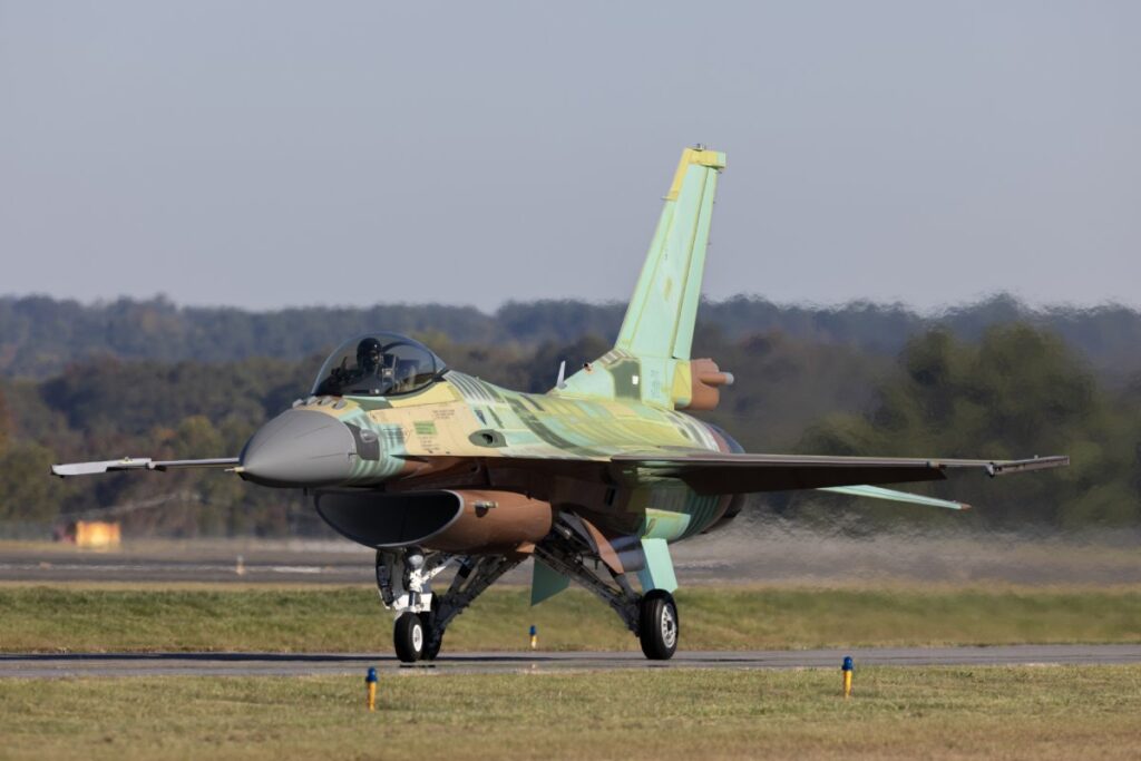 Successful flight of first Bulgarian F-16 Block 70 Aircraft