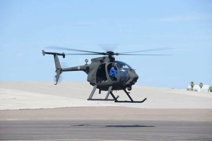 Boeing conducts first flight of Thailand’s first AH-6 little bird