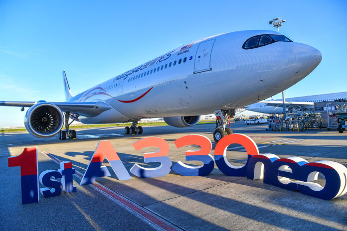 Airbus delivers first A330neo for Malaysia Airlines